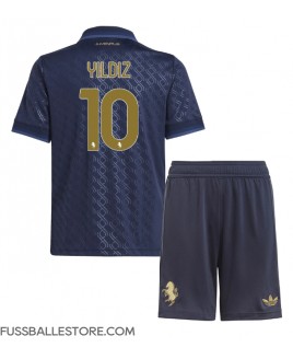 Günstige Juventus Kenan Yildiz #10 3rd trikot Kinder 2024-25 Kurzarm (+ Kurze Hosen)